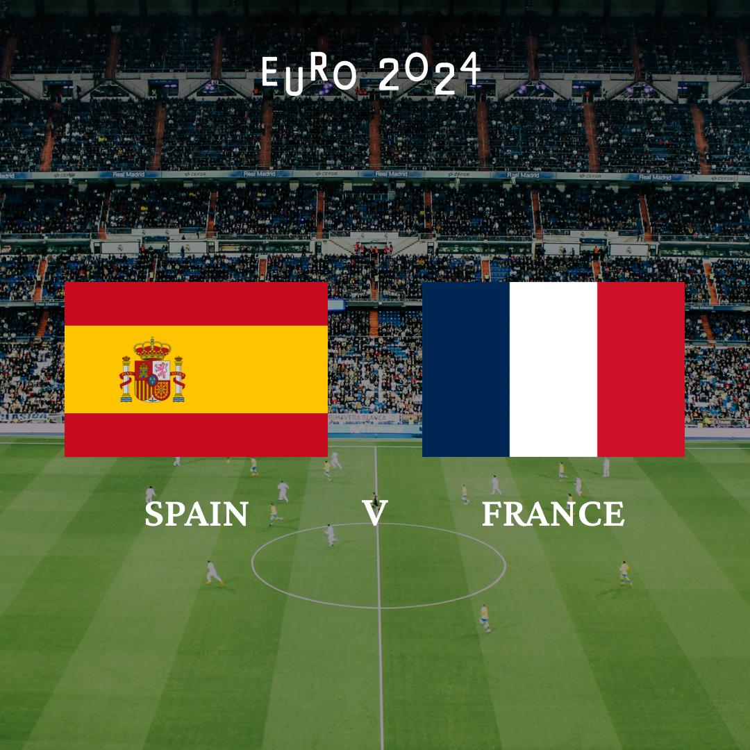 Spain v France - Shown on the Big Screen