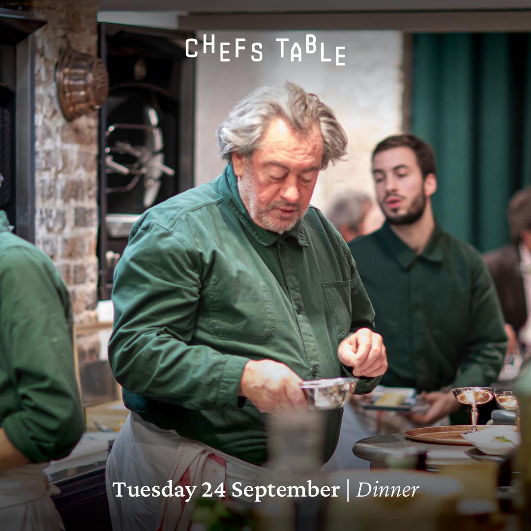 Chefs Table: Bruno VERJUS x Emanuele POLLINI - 24th September