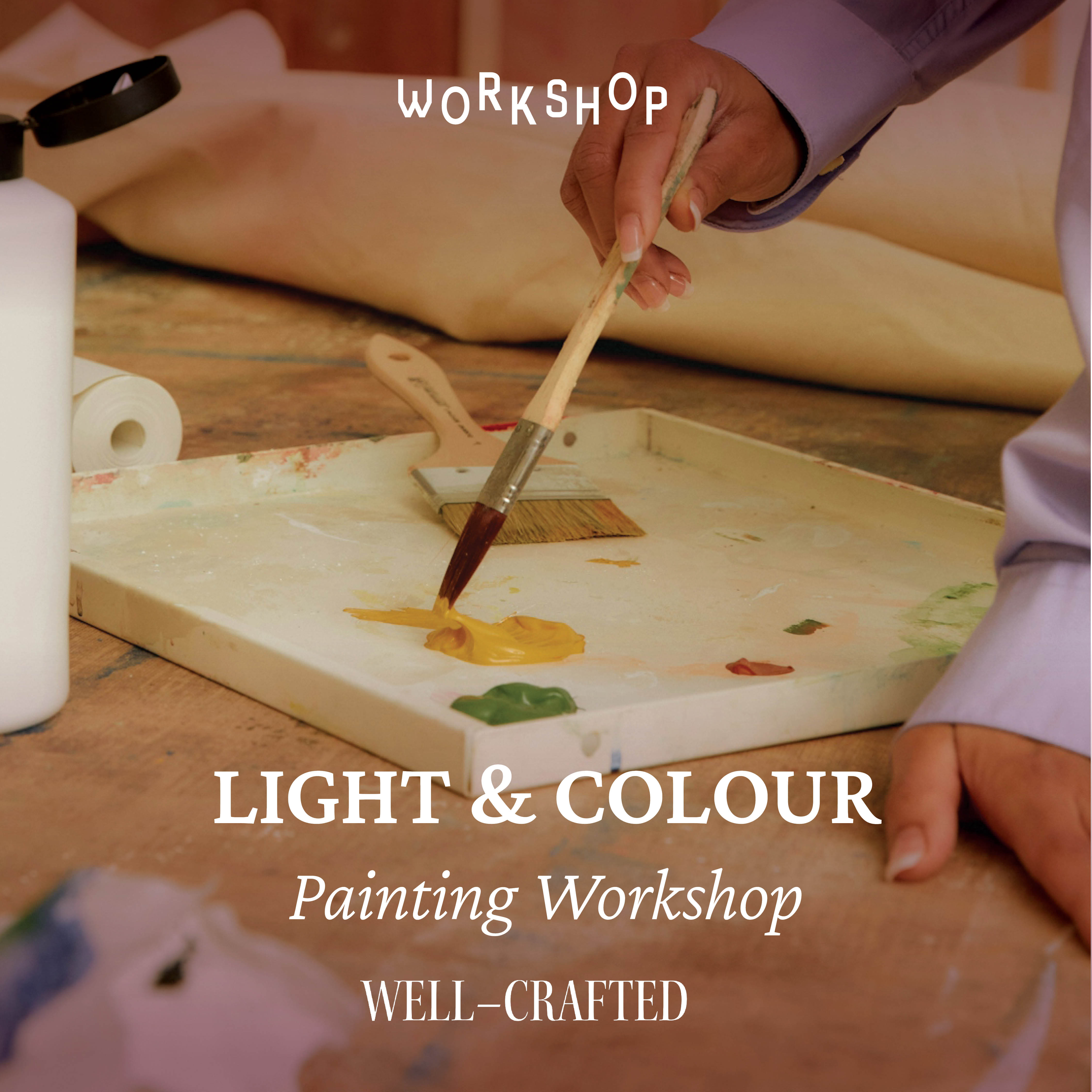 Well-Crafted Creative Calm - Creative Calm is all about reconnecting with your creativity through simple, hands-on making. You’ll work with acrylic paint, exploring colour, gesture and intention in a way that feels intuitive rather than pressured.