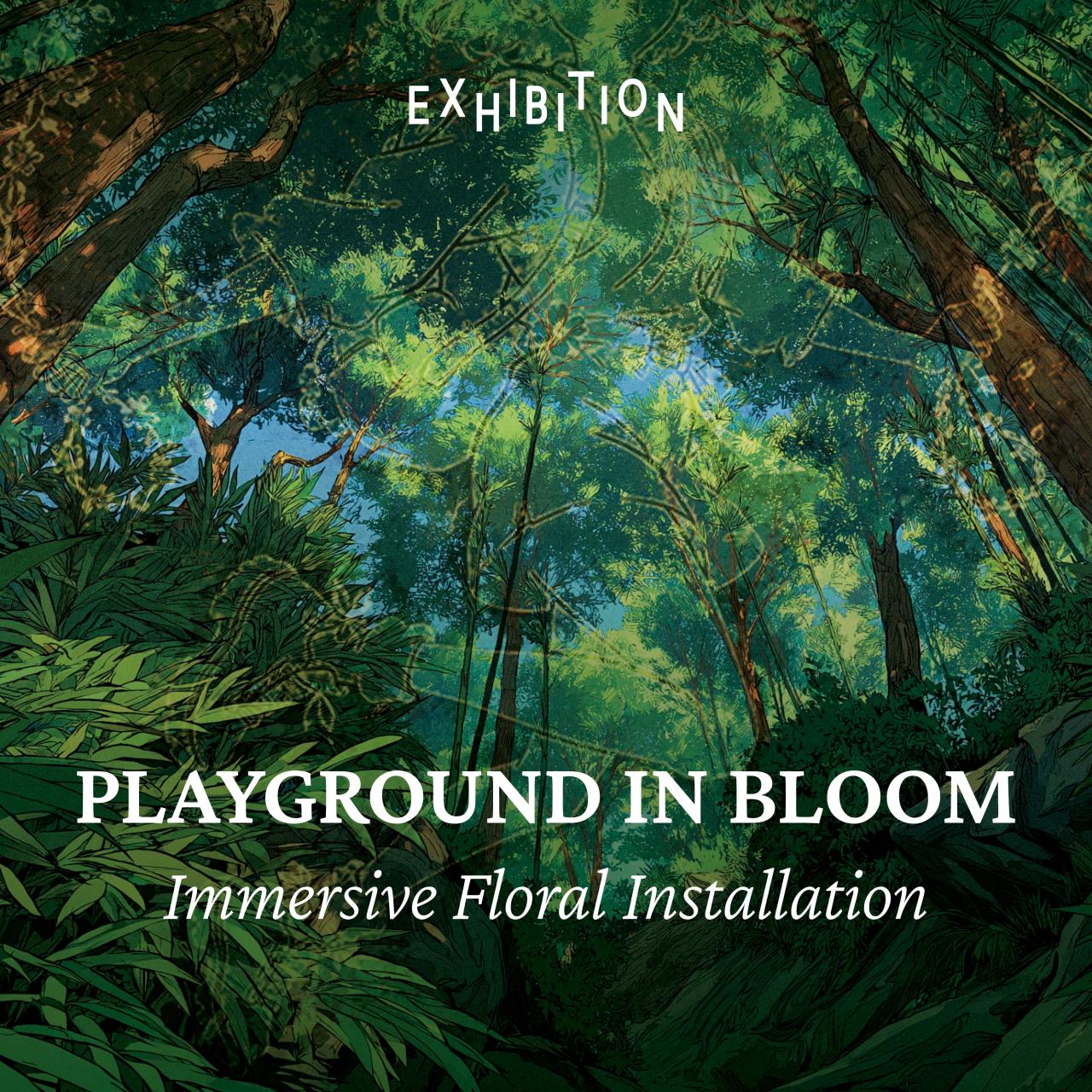 Playground - Immersive Floral Installation