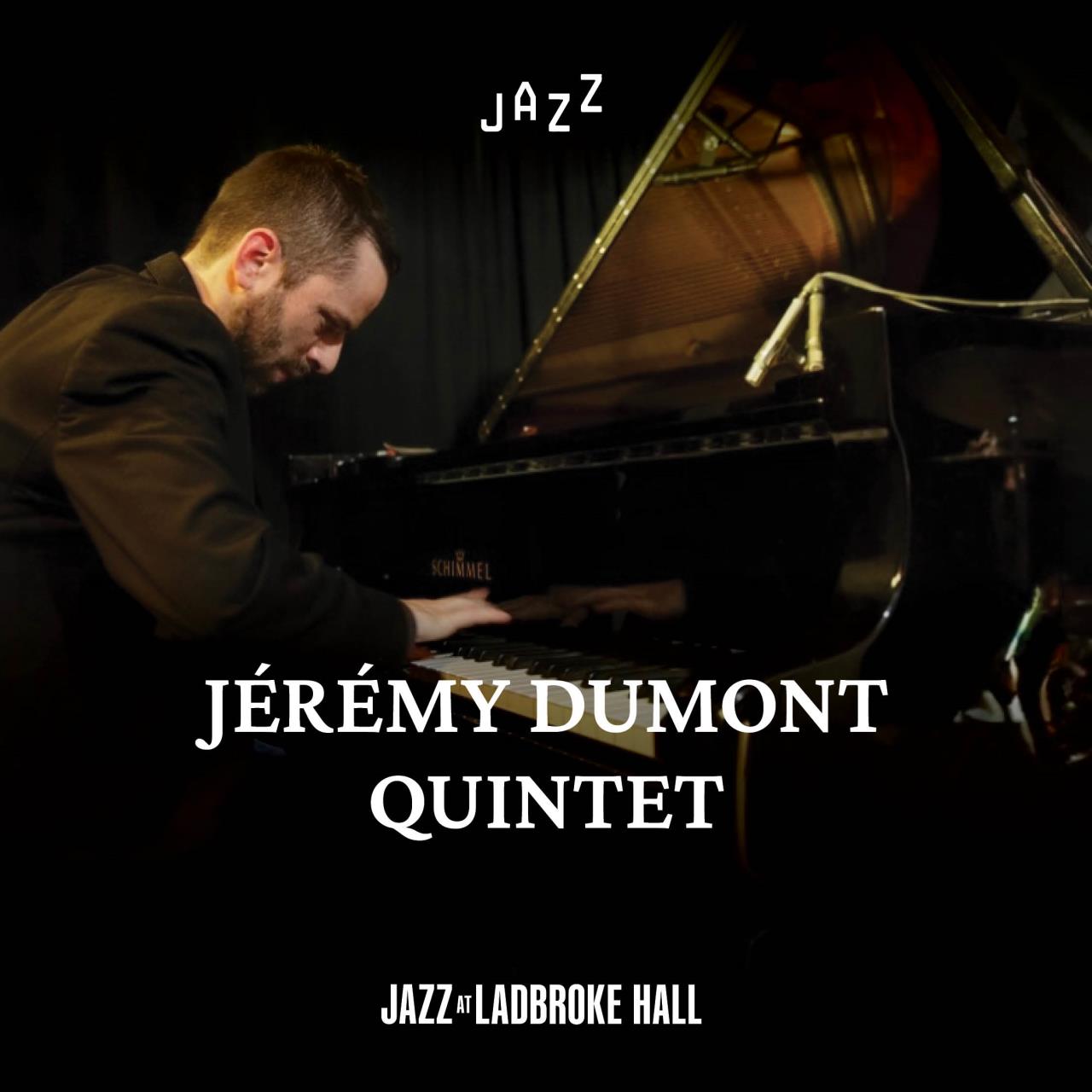 Jérémy Dumont Quintet - Experience an evening of swinging jazz with pianist Jérémy Dumont and his quintet, performing melodic, Middle Eastern-inspired music from his acclaimed album Eretz.