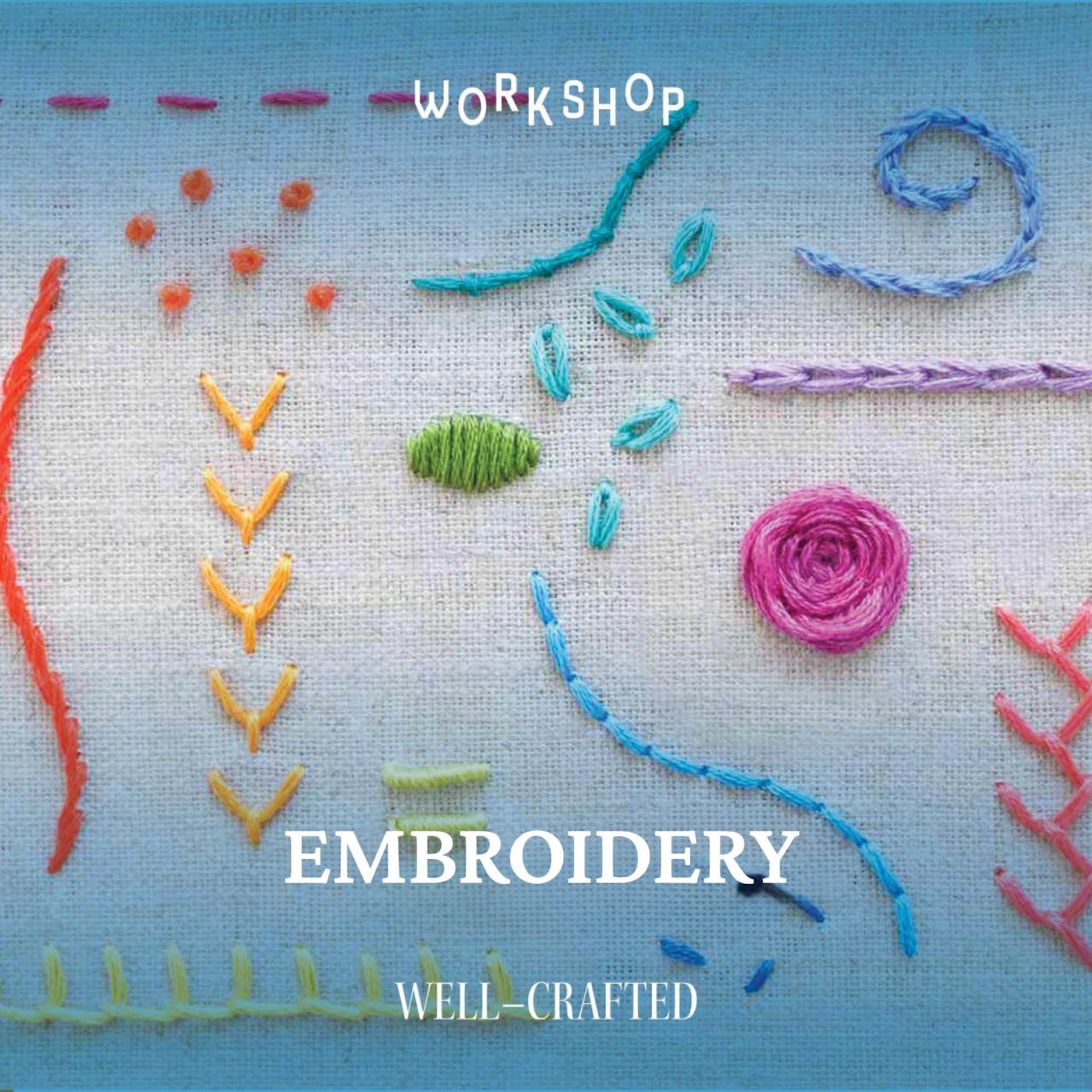 Well-Crafted - Embroidery 
